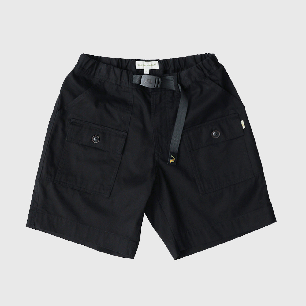 Pocket Short pants (Black)