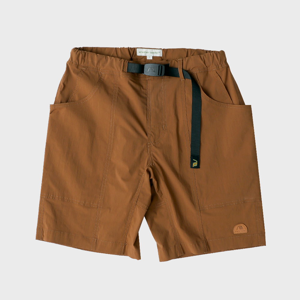 side pocket short pants (Camel)